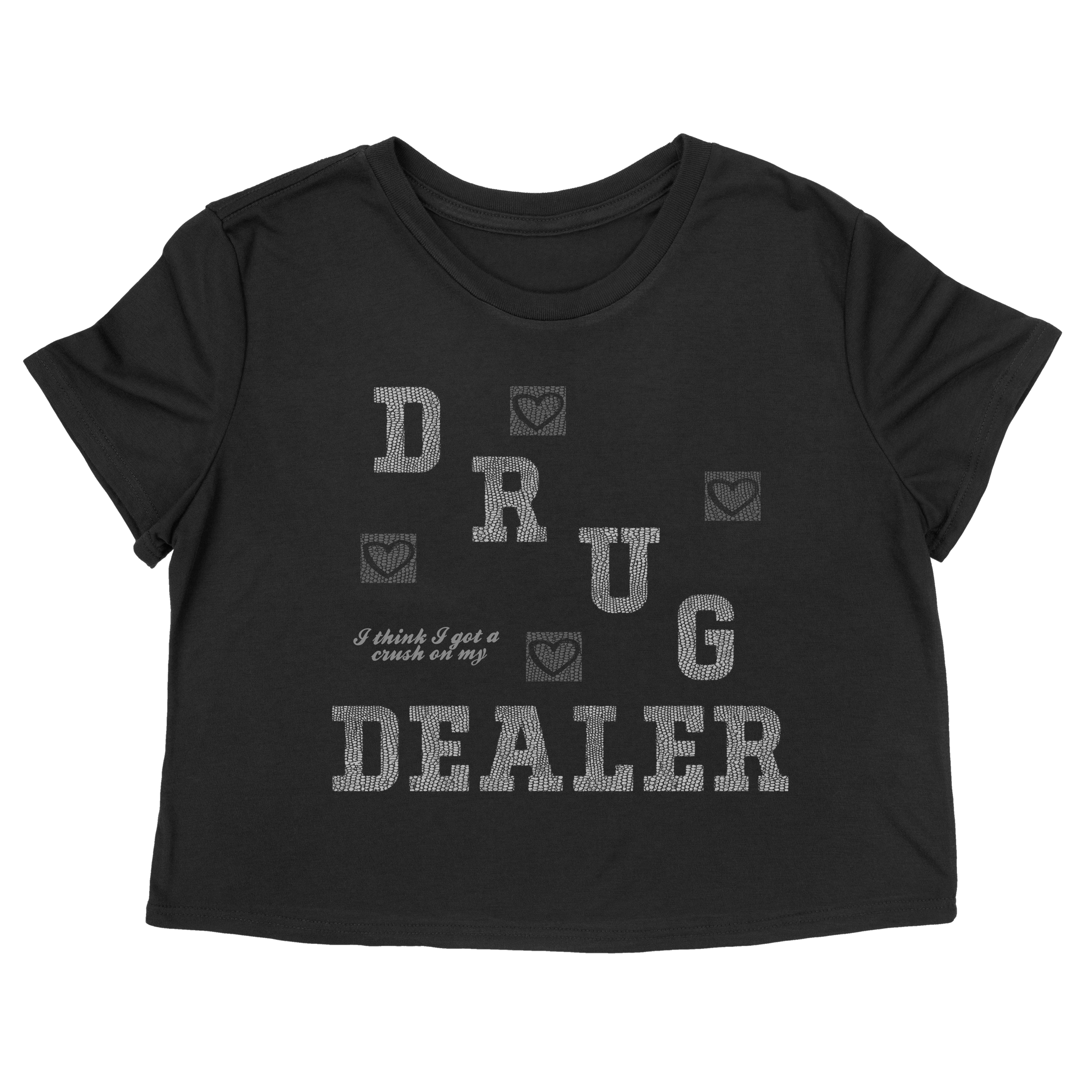 Drug Dealer Crop T-Shirt - Medium Build Official Store