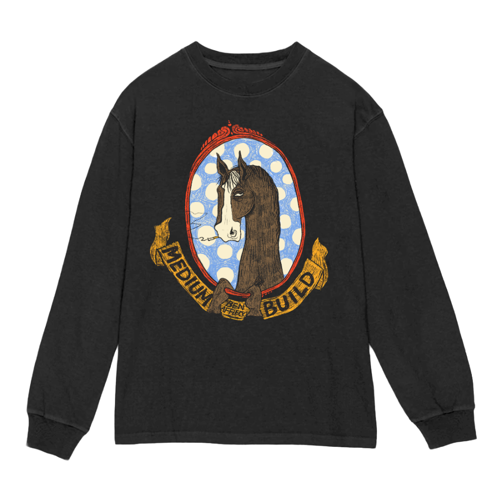 Horse With No Shoulders Long Sleeve Front