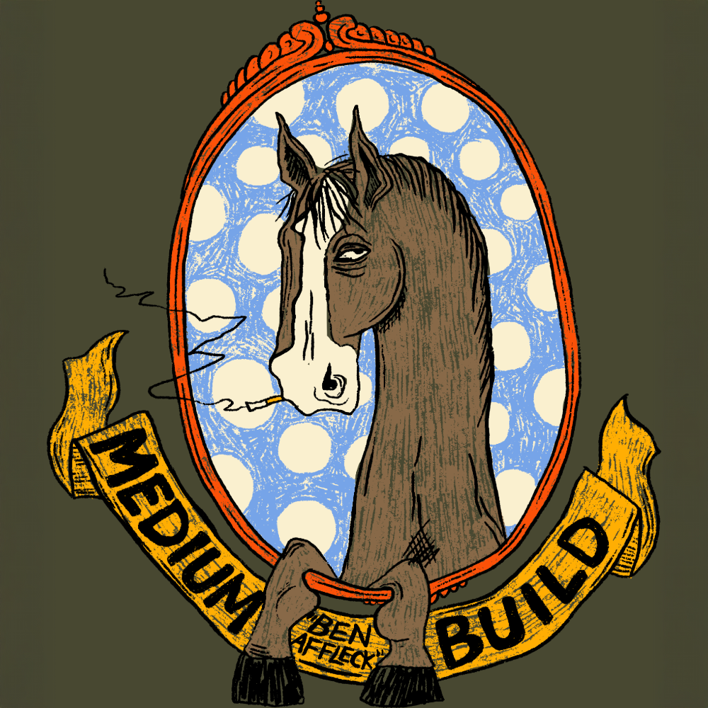 Horse With No Shoulders Pullover Hoodie Graphic