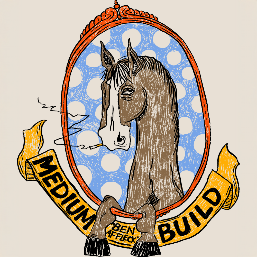 Horse With No Shoulders T-Shirt Front Graphic