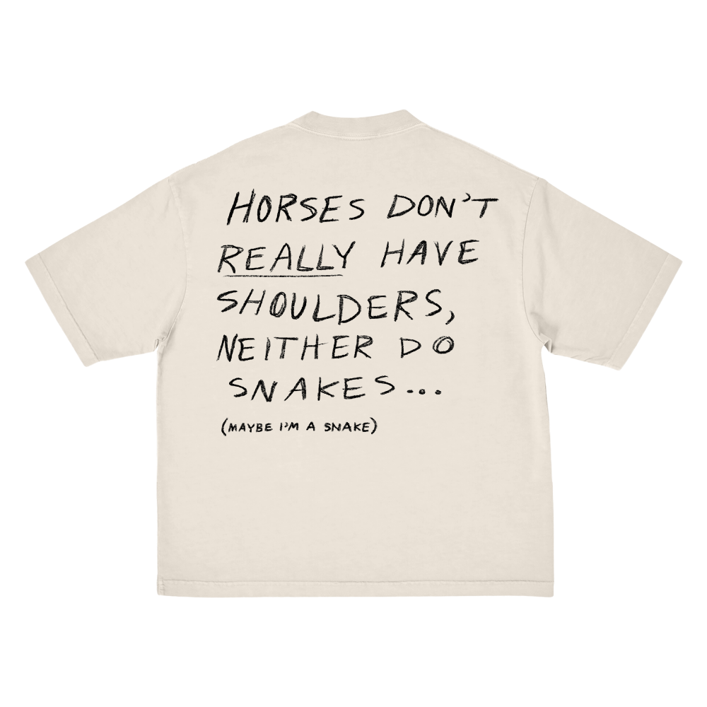 Horse With No Shoulders T-Shirt back