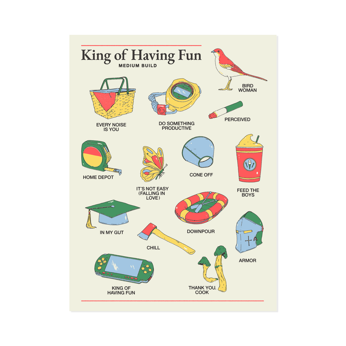 KOHF Tracklist Poster