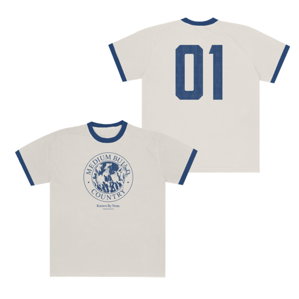 Medium Build Jersey Vintage Blue